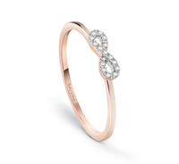Anello Salvini Donna in Oro rosa Diamante 0.06 Ct 20094182 - 20094182